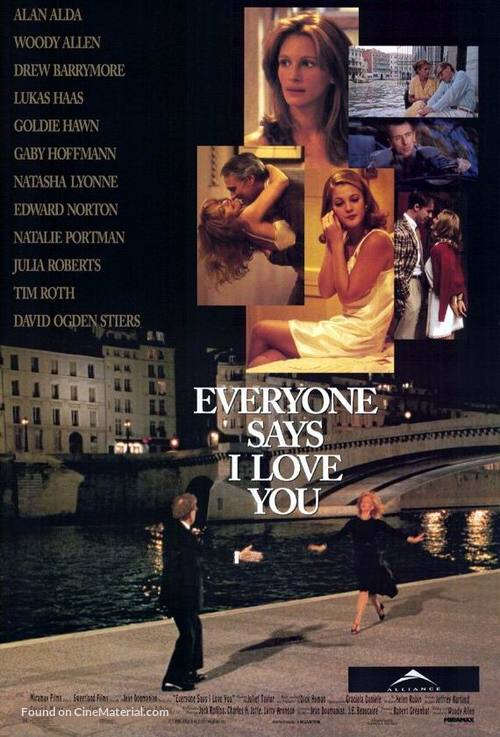 Everyone Says I Love You - Canadian Movie Poster