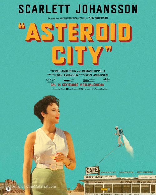 Asteroid City - Italian Movie Poster