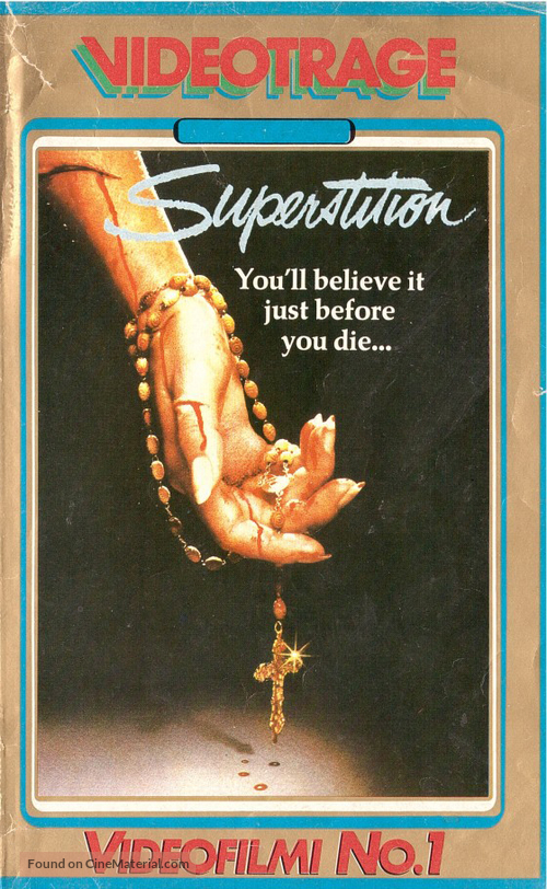 Superstition - Finnish VHS movie cover