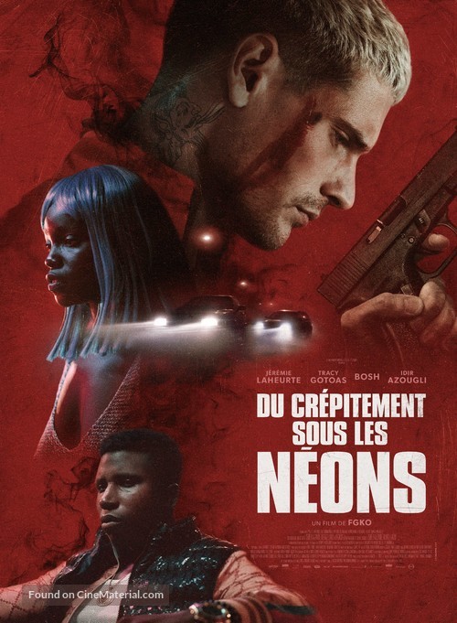 Du cr&eacute;pitement sous les n&eacute;ons - French Movie Poster