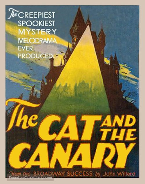 The Cat and the Canary - Movie Poster