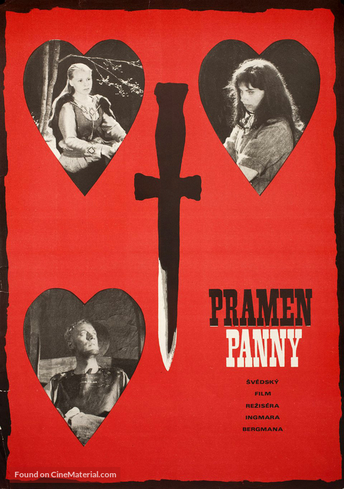 Jungfruk&auml;llan - Czech Movie Poster