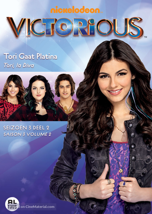 &quot;Victorious&quot; - Dutch DVD movie cover