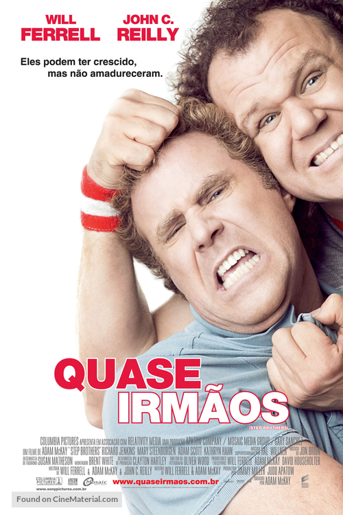 Step Brothers - Brazilian Movie Poster