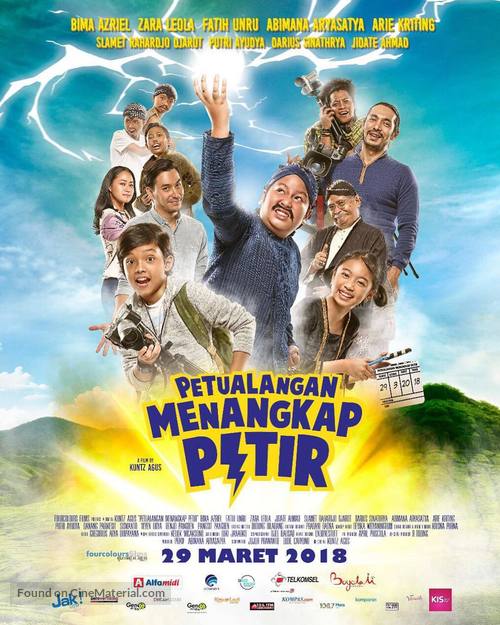 Petualangan Menangkap Petir - Indonesian Movie Poster