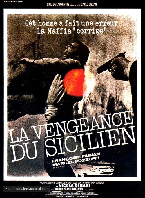 Torino nera - French Movie Poster