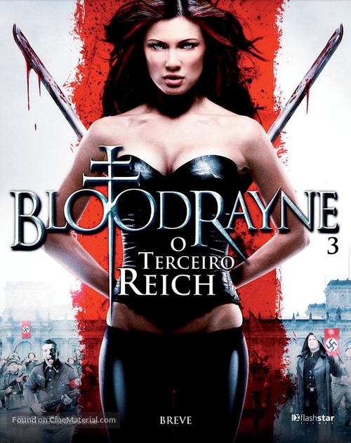 Bloodrayne: The Third Reich - Brazilian Blu-Ray movie cover