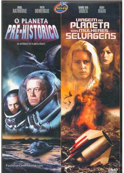 Voyage to the Prehistoric Planet - Brazilian Movie Cover