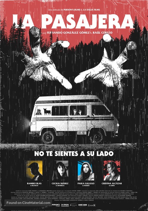 La pasajera - Spanish Movie Poster