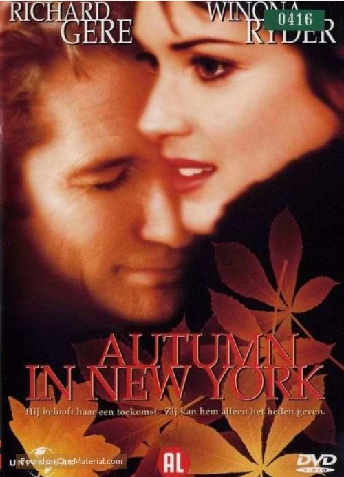 Autumn in New York - Dutch Movie Cover