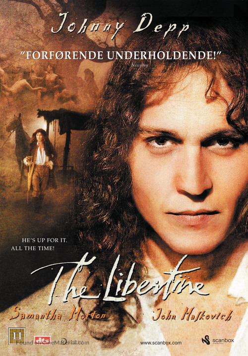The Libertine - Danish DVD movie cover