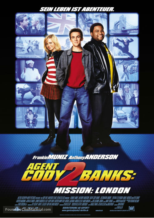 Agent Cody Banks 2 - German Movie Poster