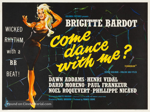 Voulez-vous danser avec moi? - British Movie Poster