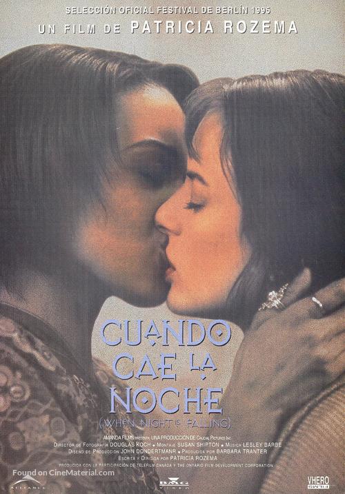 When Night Is Falling - Spanish Movie Poster