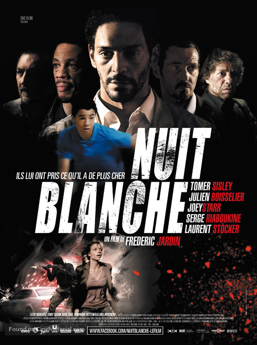 Nuit blanche - French Movie Poster
