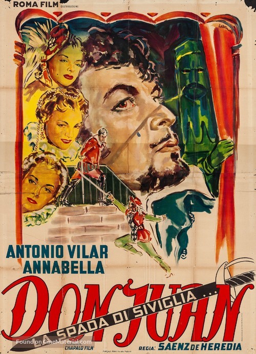 Don Juan - Italian Movie Poster