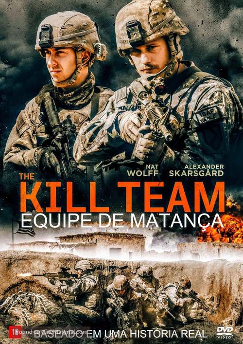 The Kill Team - Brazilian DVD movie cover