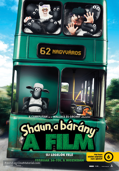 Shaun the Sheep - Hungarian Movie Poster