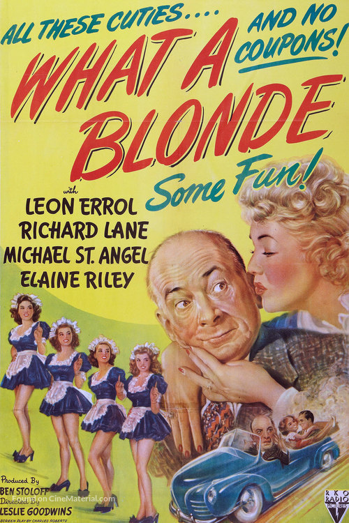 What a Blonde - Movie Poster