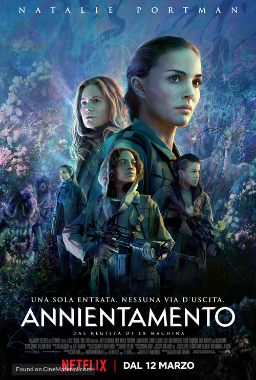 Annihilation - Italian Movie Poster