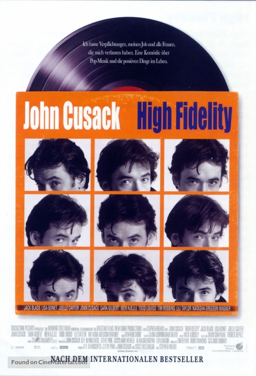 High Fidelity - German Movie Poster