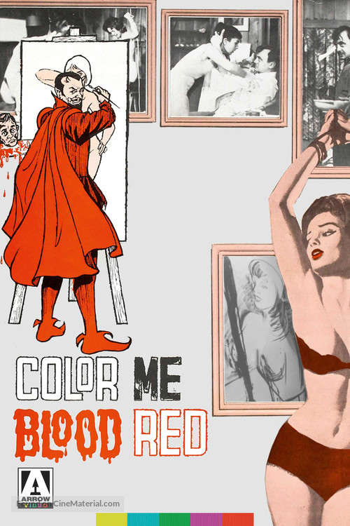 Color Me Blood Red - British Movie Cover