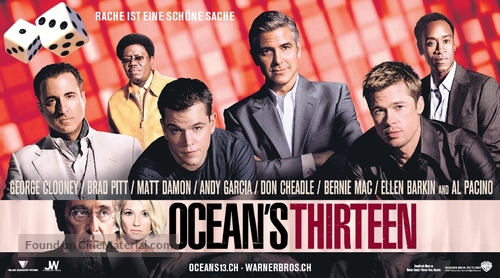 Ocean&#039;s Thirteen - German Movie Poster