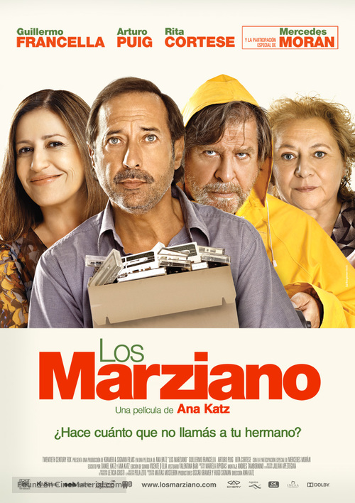 Los Marziano - Argentinian Movie Poster