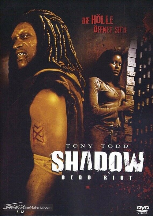 Shadow: Dead Riot - German DVD movie cover