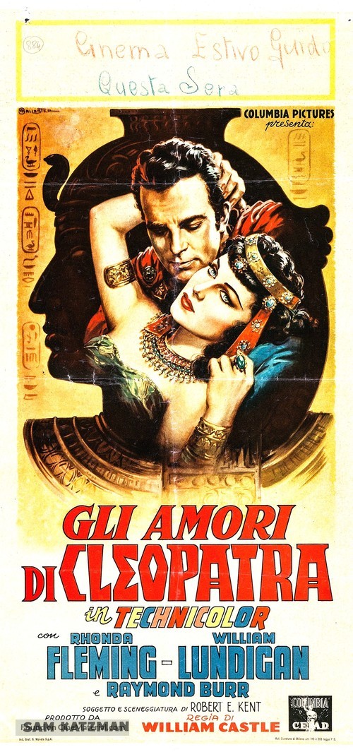 Serpent of the Nile - Italian Movie Poster