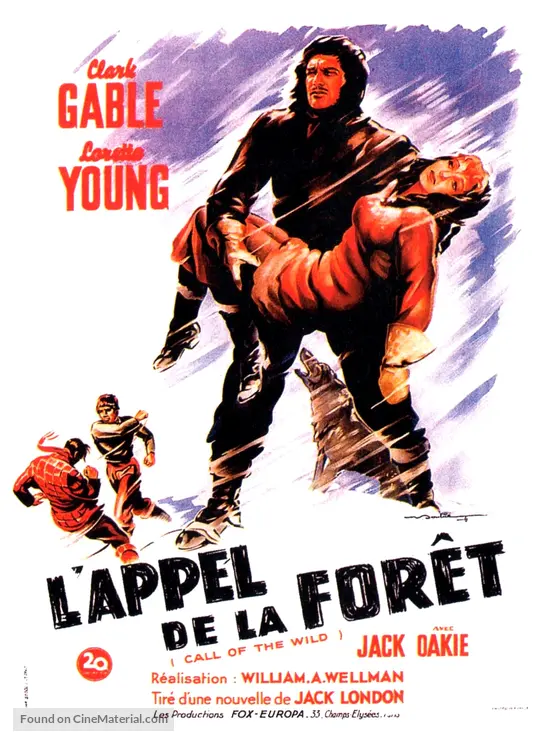 The Call of the Wild - French Movie Poster