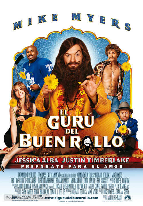 The Love Guru - Spanish Movie Poster