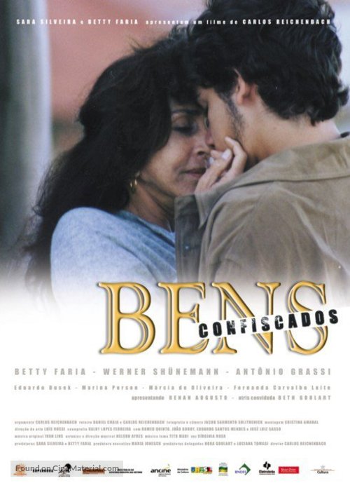 Bens Confiscados - Brazilian Movie Poster