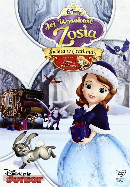 &quot;Sofia the First&quot; - Polish DVD movie cover