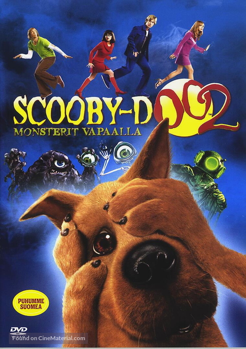 Scooby Doo 2: Monsters Unleashed - Finnish Movie Cover