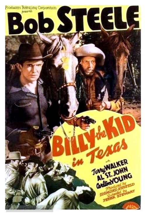 Billy the Kid in Texas - Movie Poster