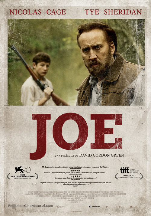 Joe - Spanish Movie Poster