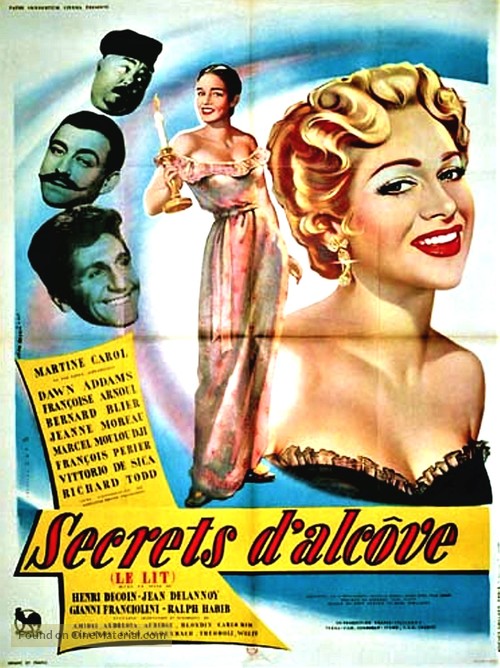 Secrets d&#039;alc&ocirc;ve - French Movie Poster