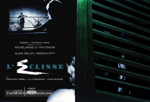 L&#039;eclisse - Italian Movie Poster