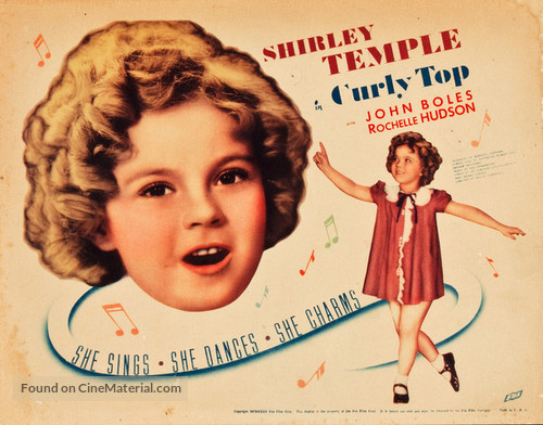 Curly Top (1935) movie poster