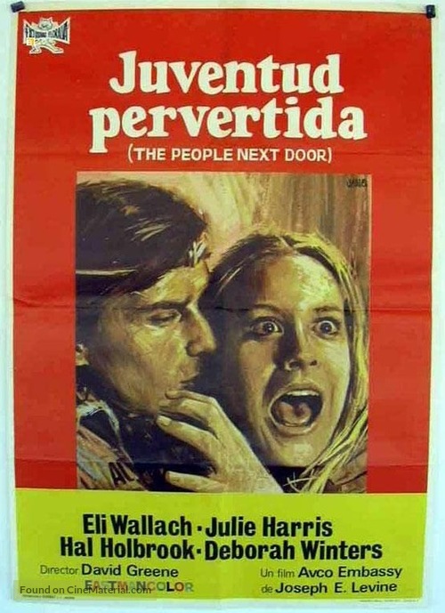 The People Next Door - Spanish Movie Poster