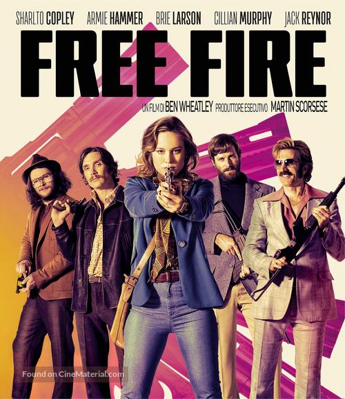 Free Fire - Italian Movie Cover