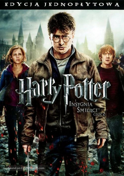 Harry Potter and the Deathly Hallows - Part 2 - Polish DVD movie cover