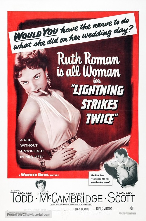 Lightning Strikes Twice - Movie Poster