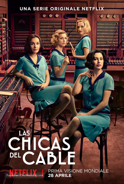 &quot;Las chicas del cable&quot; - Italian Movie Poster