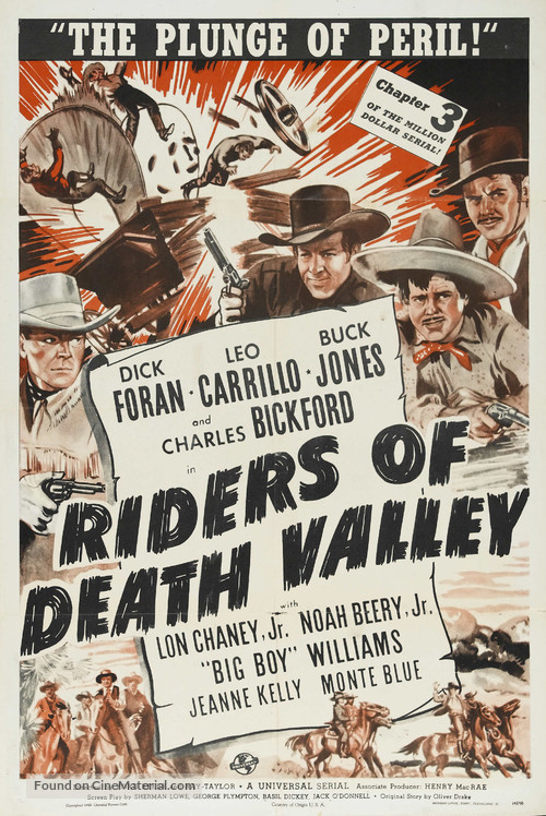 Riders of Death Valley - Movie Poster