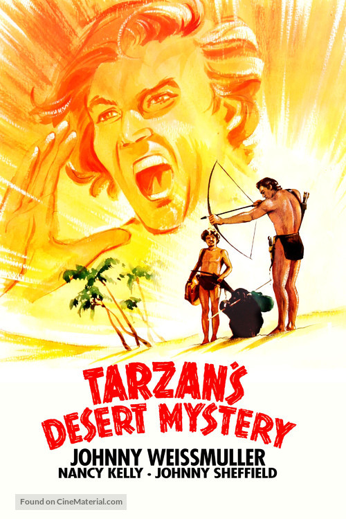 Tarzan&#039;s Desert Mystery - Movie Cover