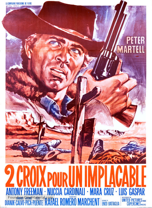 Due croci a Danger Pass - French Movie Poster