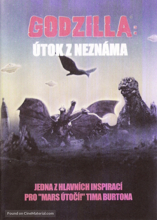 Kaij&ucirc; daisenso - Czech DVD movie cover