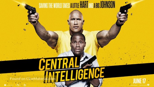 Central Intelligence - Movie Poster